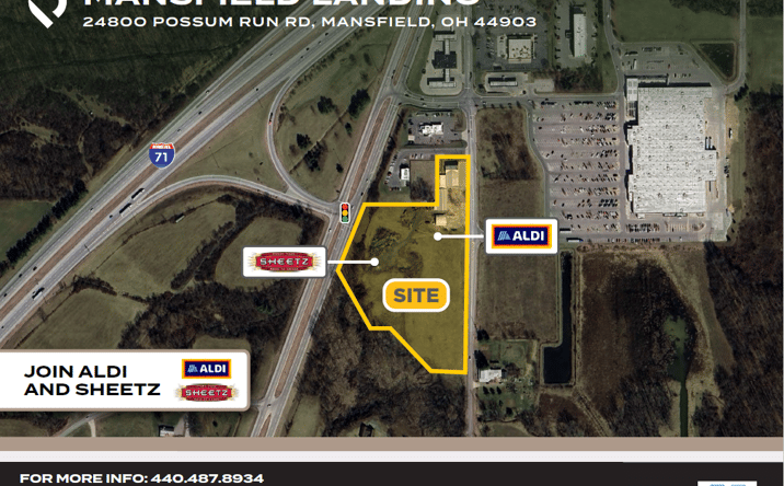 Pictures of Land, Retail property located at 2480O Possum Run Rd, Mansfield, OH 44903 for sales - image #1
