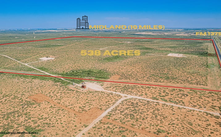 Pictures of Land, Business for Sale property located at TBD 538ac, Midland, TX 79706 for sales - image #1