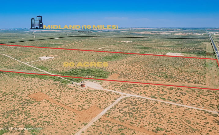 Pictures of Land property located at TBD 90ac, Midland, TX 79706 for sales - image #1