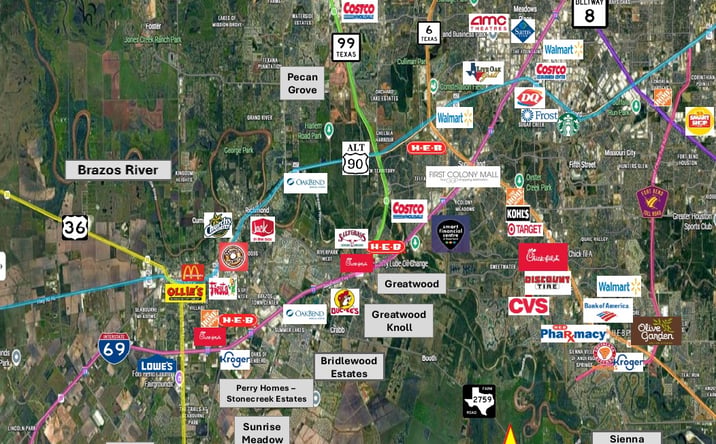 Pictures of Land, Mobile Home Park, Multifamily, Retail property located at 923 Y. U. Jones Rd, Richmond, TX 77469 for sales - image #1