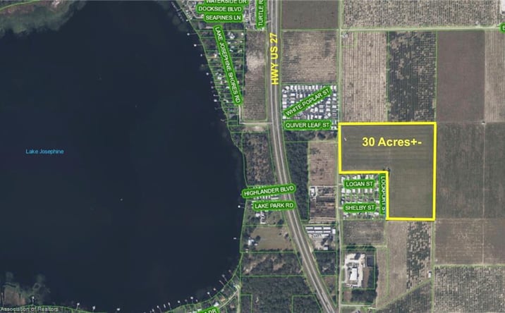 Pictures of Land property located at 10000 Twitty Rd, Sebring, FL 33876 for sales - image #1