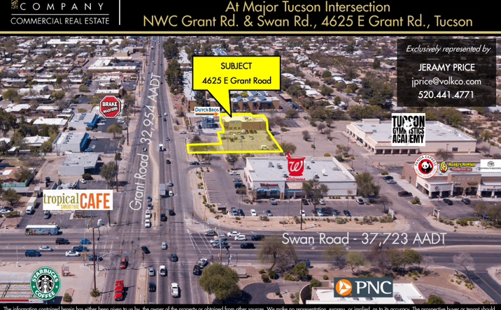 Pictures of Office, Retail property located at 4625 E Grant Rd, Tucson, AZ 85712 for sales - image #1