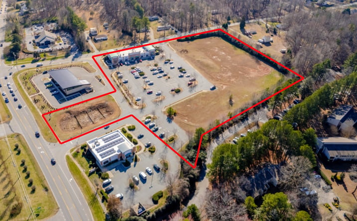 Pictures of Land, Office, Retail property located at 115 Oakdale Dr, Hillsborough, NC 27278 for sales - image #1