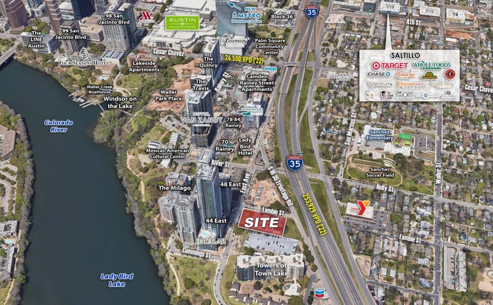 Pictures of Land property located at SEC of East Ave & Lambie St, Austin, TX 78701 for sales - image #1