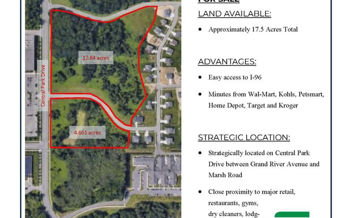 Pictures of Land property located at Central Park Dr, Okemos, MI 48864 for sales - image #1