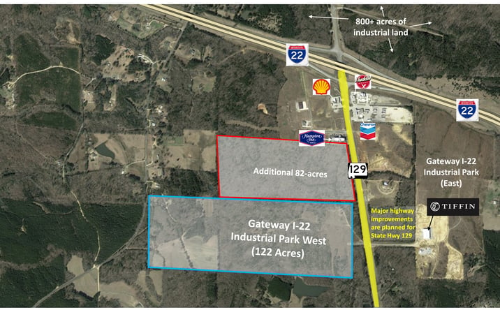 Pictures of Land property located at Highway 129, Brilliant, AL 35594 for sales - image #1