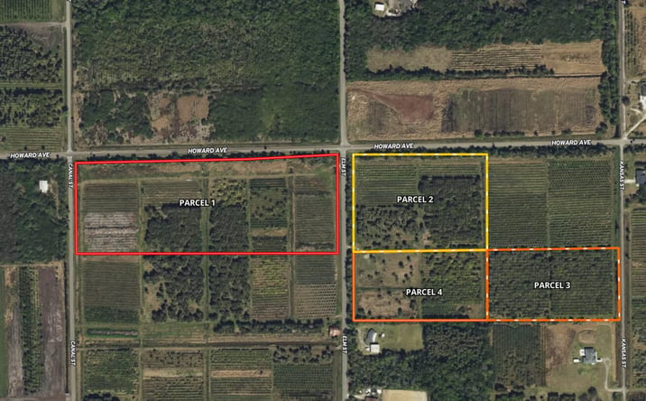 Pictures of Land property located at Black Hammock - SE Intersection of Howard Ave and Elm Street, Oviedo, USA 32765 for sales - image #1