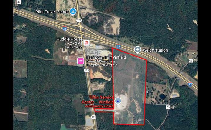 Pictures of Land property located at 6525 AL-129, Winfield, AL 35594 for sales - image #1
