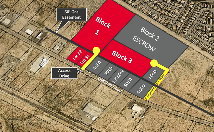 Pictures of Land property located at 9504-9683 E. Rita Commerce Drive & 8655 S. Distribution Way, Tucson, AZ 85747 for sales - image #1