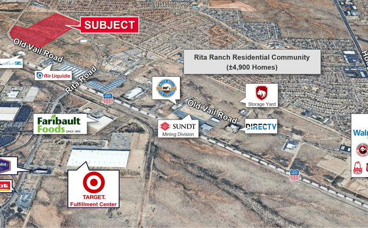 Pictures of Land property located at 8701 E. Old Vail Rd., Tucson, AZ 85747 for sales - image #1