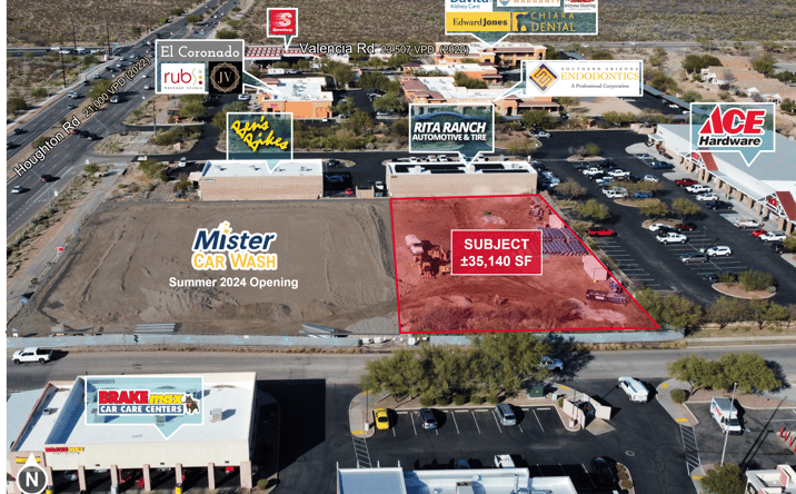 Pictures of Land property located at SEC Houghton & Valencia Rd, Tucson, AZ 85747 for sales - image #1