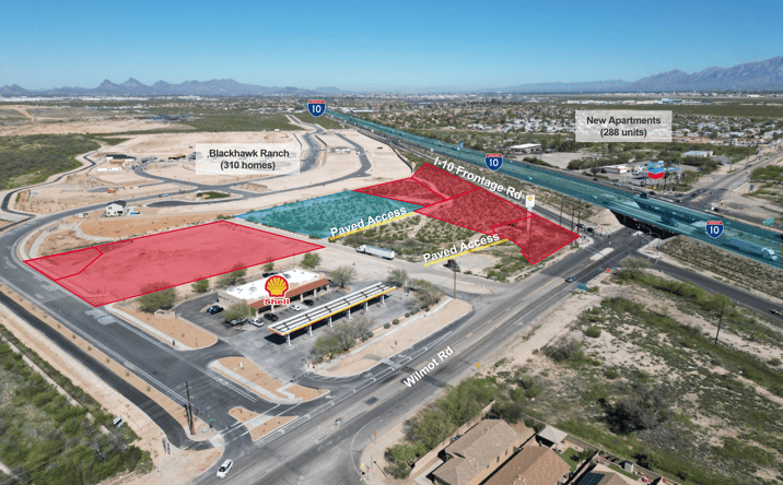Pictures of Land property located at Wilmot & I-10, Tucson, AZ 85756 for sales - image #1