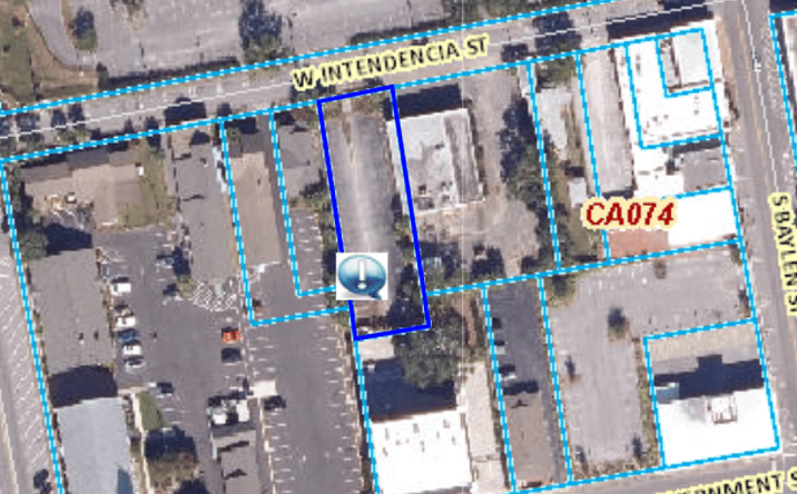 Pictures of Land property located at 100 Blk West Intendencia St, Pensacola, FL 32502 for sales - image #1