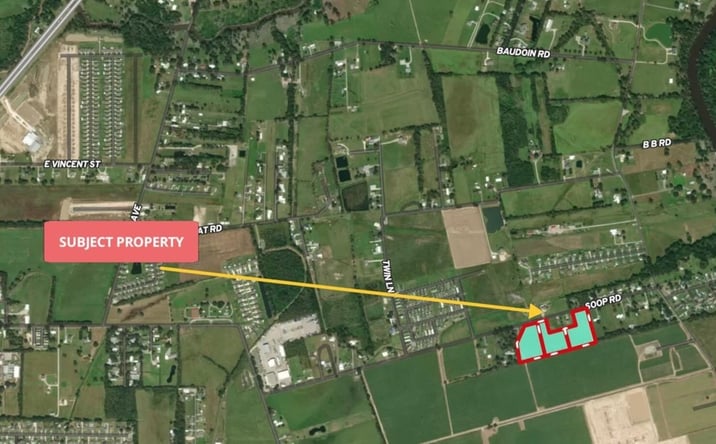 Pictures of Land property located at L-3 Soop Road, Maurice, LA 70555 for sales - image #1