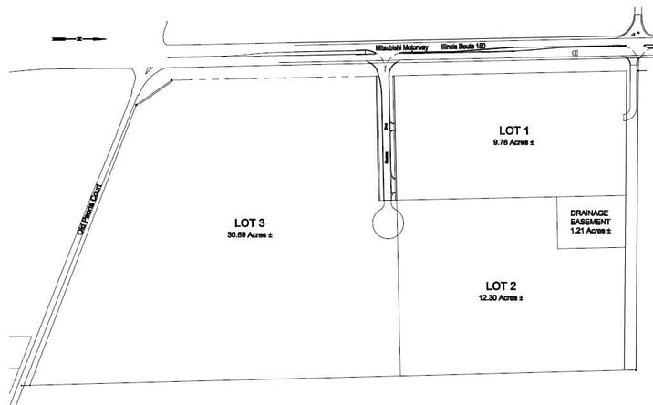 Pictures of Land property located at 2500 Revenue Dr, Bloomington, IL 61705 for sales - image #1