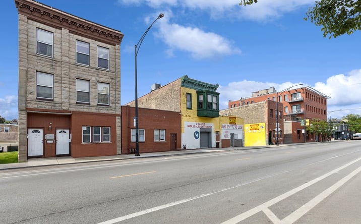 Pictures of Land, Multifamily, Retail property located at 2135 W Armitage Avenue, Chicago, IL 60647 for sales - image #1