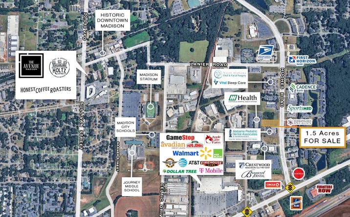 Pictures of Land property located at 24 Hughes Rd, Madison, AL 35758 for sales - image #1
