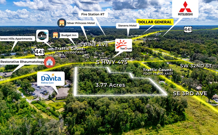 Pictures of Land property located at 3034 SE 3rd Avenue Ocala FI 34471, Ocala, FL 34471 for sales - image #1