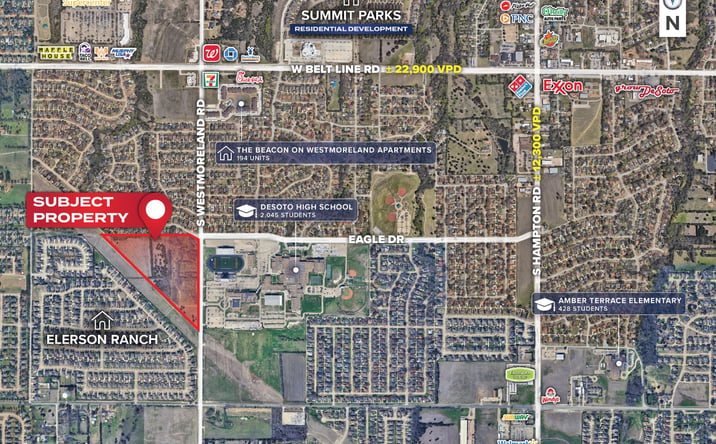 Pictures of Land property located at 602 S Westmoreland Rd, DeSoto, TX 75115 for sales - image #1