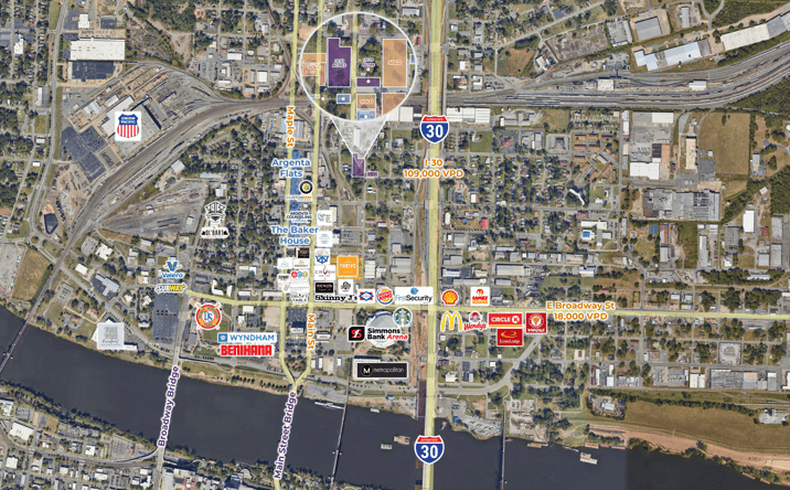 Pictures of Land property located at Magnolia & 8th Street, North Little Rock, AR 72114 for sales - image #1