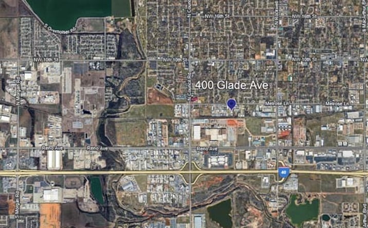 Pictures of Industrial, Office property located at 400 Glade ave, Oklahoma City, OK 73127 for sales - image #1