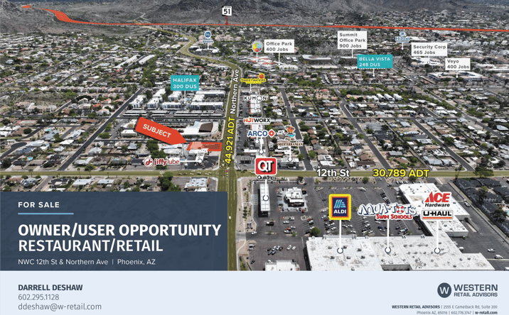 Pictures of Retail property located at 1212 E Northern Ave, Phoenix, AZ 85020 for sales - image #1