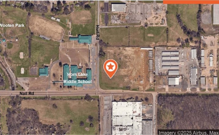 Pictures of Land property located at 6020 Hurt Rd, Horn Lake, MS 38637 for sales - image #1