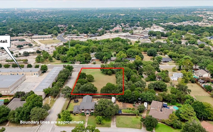 Pictures of Land property located at 105 Cheek-Sparger Rd., Colleyville, TX 76034 for sales - image #1