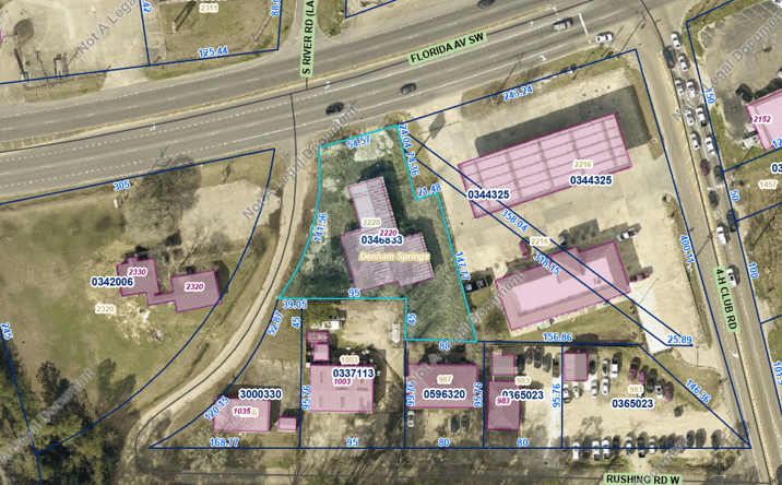 Pictures of Land, Mixed Use, Office, Retail property located at 2220 Florida Blvd SW, Denham Springs, LA 70726 for sales - image #1