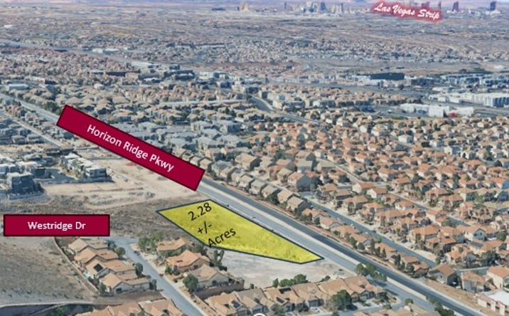 Pictures of Land property located at Westridge Drive & Horizon Ridge, Henderson, NV 89012 for sales - image #1