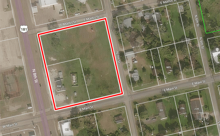 Pictures of Retail property located at 108 N 8th St, Skidmore, TX 78389 for sales - image #1