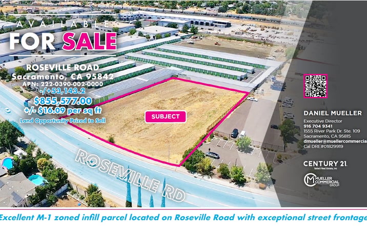 Pictures of Land property located at Roseville Rd, Sacramento, CA 95842 for sales - image #1