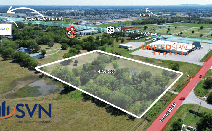 Pictures of Land property located at Parcel #570025786 & 570025802, Skiatook, OK 74070 for sales - image #1