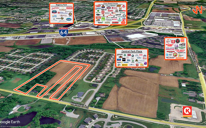 Pictures of Land property located at 1010 Hartman Ln, O'Fallon, IL 62269 for sales - image #1
