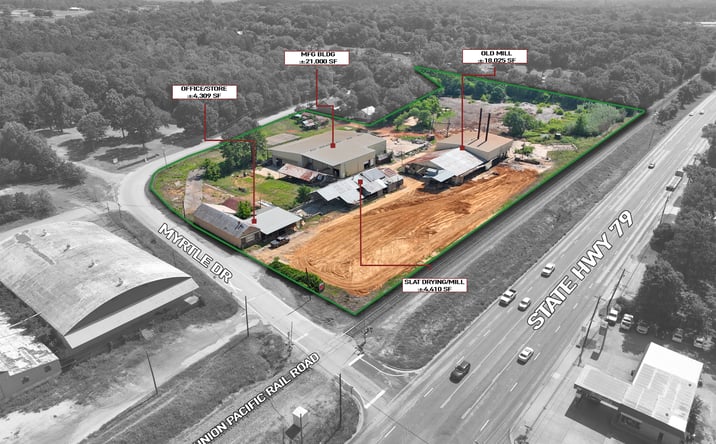 Pictures of Industrial, Land property located at 100 Myrtle Dr, Jacksonville, TX 75766 for sales - image #1