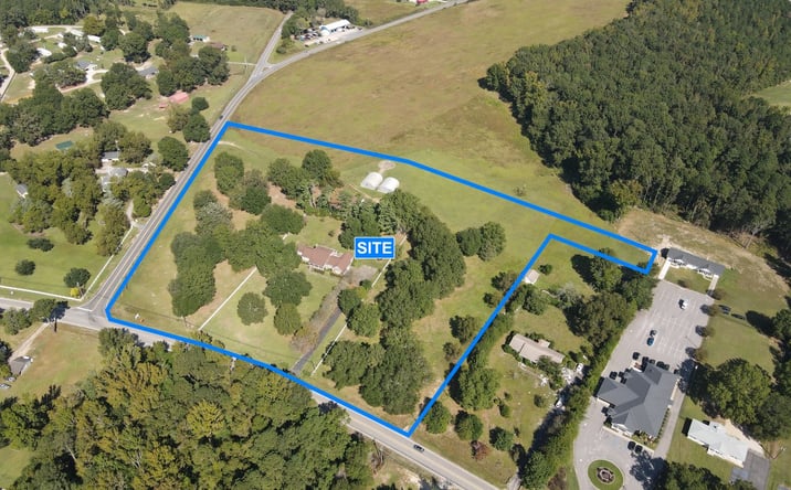 Pictures of Retail, Land property located at Ridgeway & Truesdale Roads, Lugoff, SC 29078 for sales - image #1