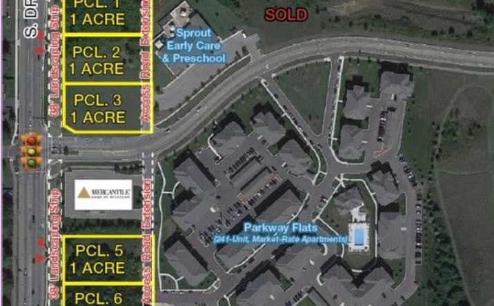 Pictures of Retail, Office, Land property located at 823-Pcl 6 S Drake Rd, Kalamazoo, MI 49009 for sales - image #1