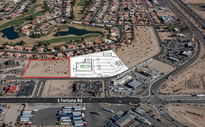 Pictures of Land property located at South Commercial Centre Loop, Fortuna Foothills, AZ 85367 for sales - image #1
