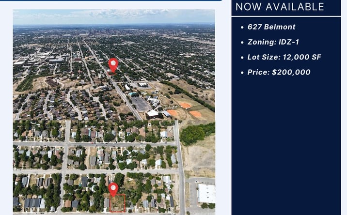 Pictures of Land property located at 627 BELMONT SAN ANTONIO TX 78202, SAN ANTONIO, TX 78202 for sales - image #1