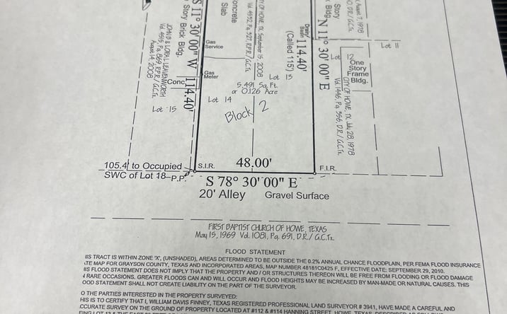Pictures of Land property located at 114 E Haning Street, Howe, TX 75459 for sales - image #1