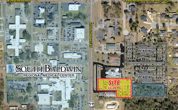 Pictures of Land property located at N McKenzie St, Foley, AL 36535 for sales - image #1
