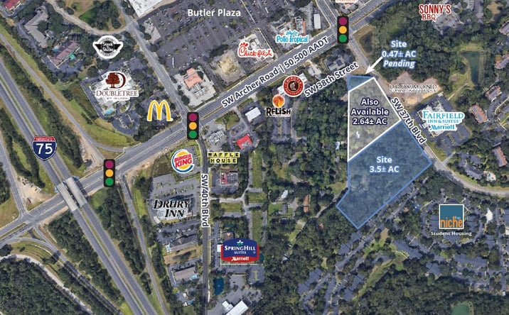 Pictures of Land property located at SW 37th Blvd, Gainesville, FL 32608 for sales - image #1