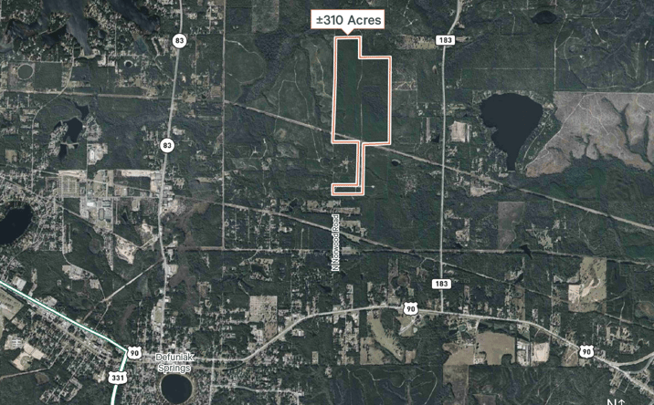 Pictures of Land property located at N Norwood Rd, DeFuniak Springs, FL 32433 for sales - image #1