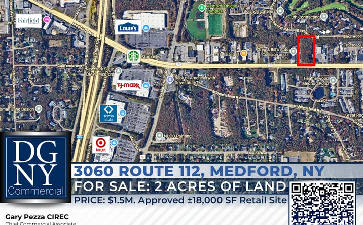 Pictures of Land property located at 3060 Rte 112, Medford, NY 11763 for sales - image #1