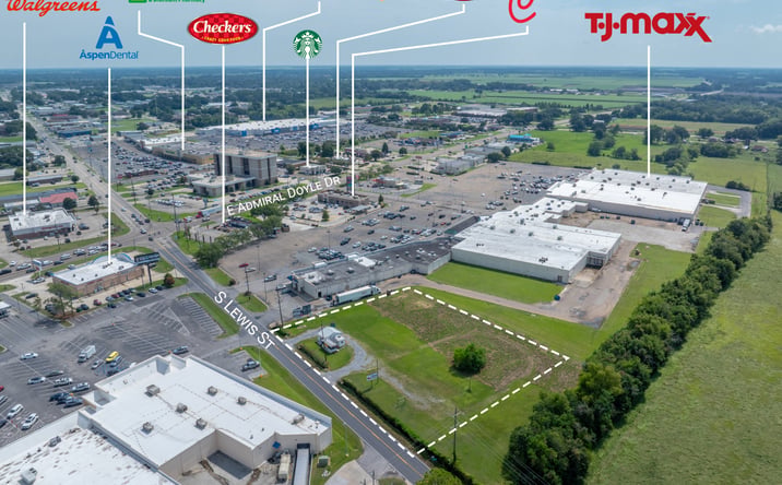 Pictures of Land property located at 1503 S Lewis St, New Iberia, LA 70560 for sales - image #1