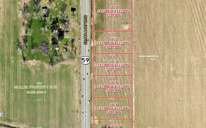 Pictures of Retail, Office, Land property located at Highway 59 & County Rd 36, Summerdale, AL 36580 for sales - image #1