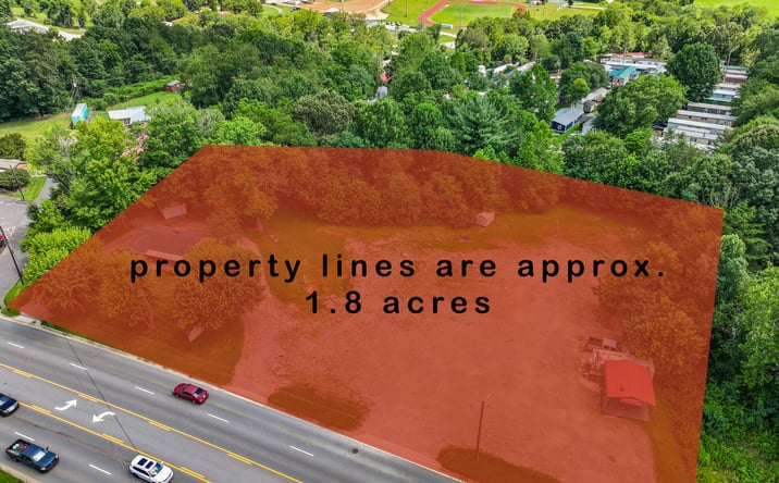 Pictures of Industrial, Land, Multifamily, Office, Retail property located at 539 and 555 New Leicester Highway, Asheville, NC 28806 for sales - image #1
