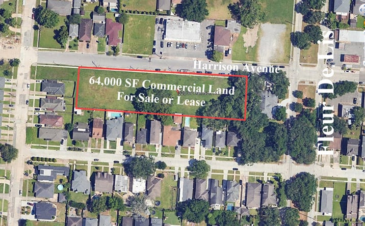 Pictures of Land property located at 320 Harrison Ave, New Orleans, LA 70124 for sales - image #1