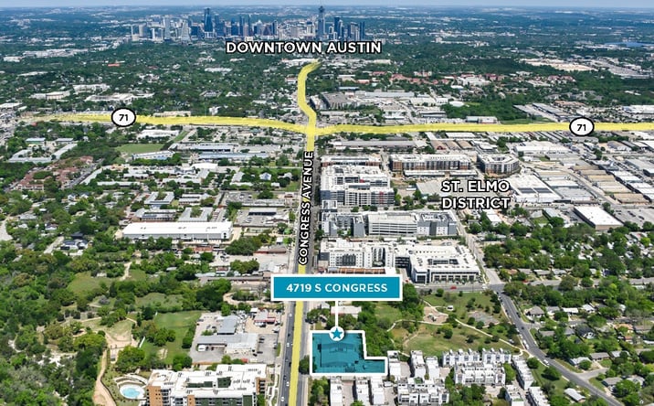 Pictures of Industrial, Land, Office property located at 4719 S Congress Ave, Austin, TX 78745 for sales - image #1