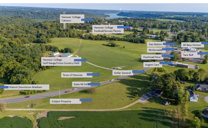 Pictures of Land, Mixed Use, Office, Special Purpose property located at 4146 W State Highway 56, Hanover, IN 47243 for sales - image #1